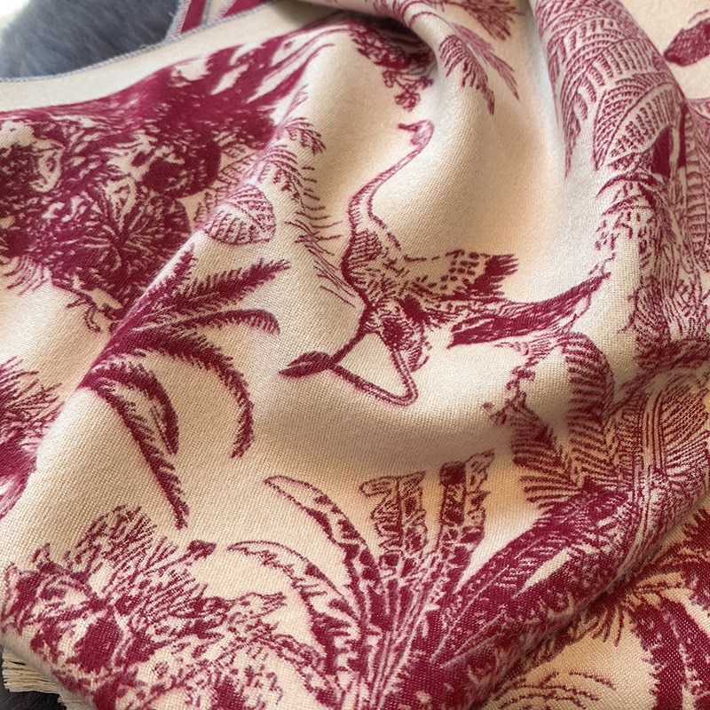 Women's Floral Printed Scarf